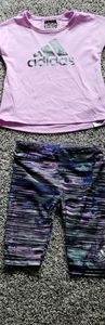 12 month girls Adidas outfit